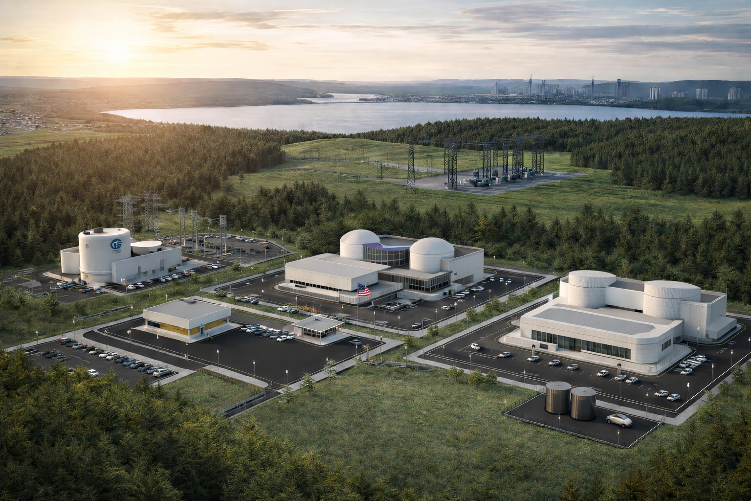 Solar Panels on field